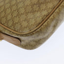 CELINE Macadam Canvas Shoulder Bag Beige Auth bs16300-15