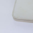 Christian Dior Shoulder Bag Leather White Auth bs16301-16