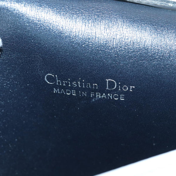 Christian Dior Shoulder Bag Leather White Auth bs16301