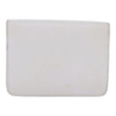 Christian Dior Shoulder Bag Leather White Auth bs16301-2