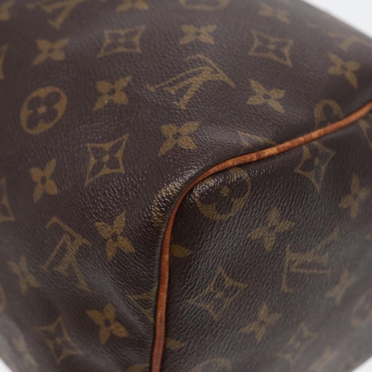 LOUIS VUITTON Monogram Speedy 30 Hand Bag M41526 LV Auth bs16304