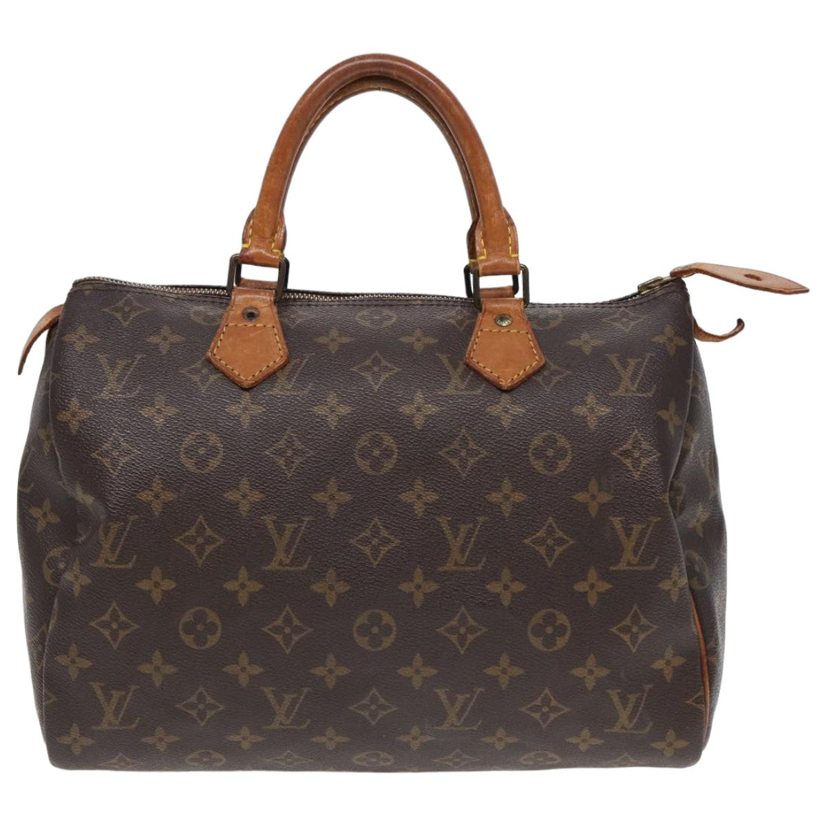 LOUIS VUITTON Monogram Speedy 30 Hand Bag M41526 LV Auth bs16304