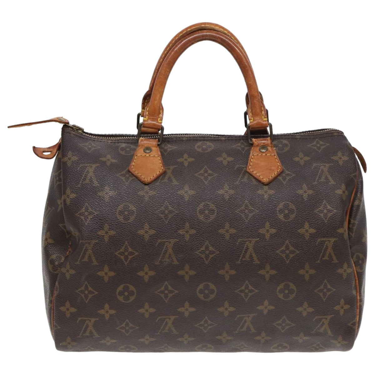 LOUIS VUITTON Monogram Speedy 30 Hand Bag M41526 LV Auth bs16304