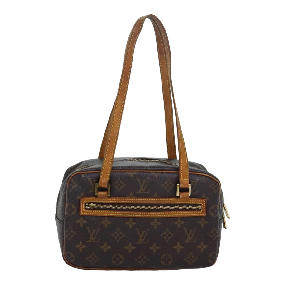 LOUIS VUITTON Monogram Cite MM Hand Bag M51182 LV Auth bs16306