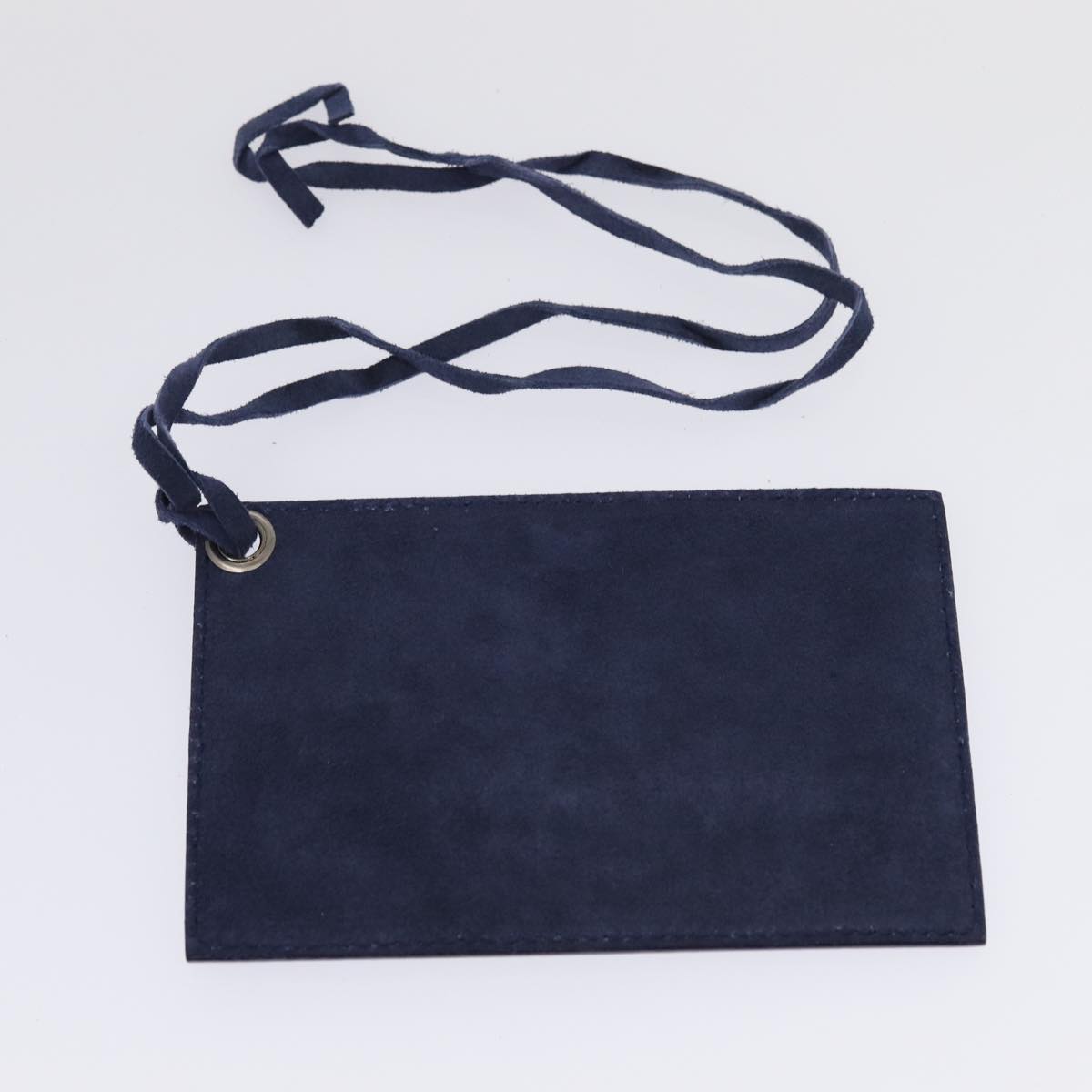 BALENCIAGA The Vero Hand Bag Suede 2way Navy 235216 Auth bs16308