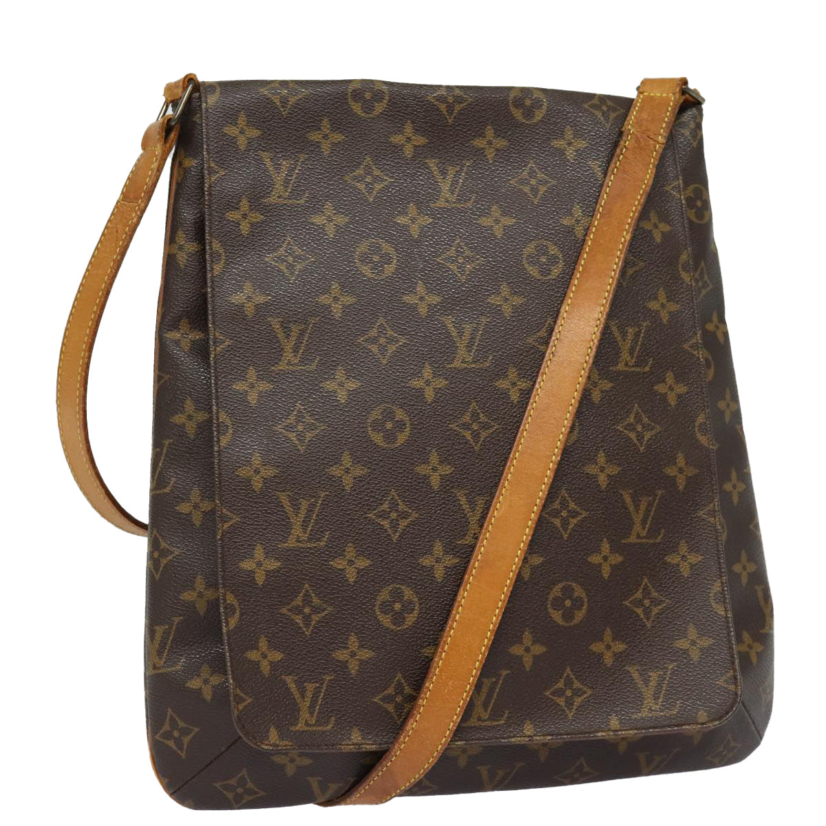 LOUIS VUITTON Monogram Musette Shoulder Bag M51256 LV Auth bs16320