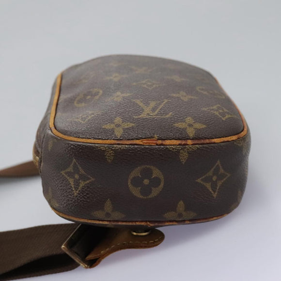 LOUIS VUITTON Monogram Pochette Gange Shoulder Bag M51870 LV Auth bs16322