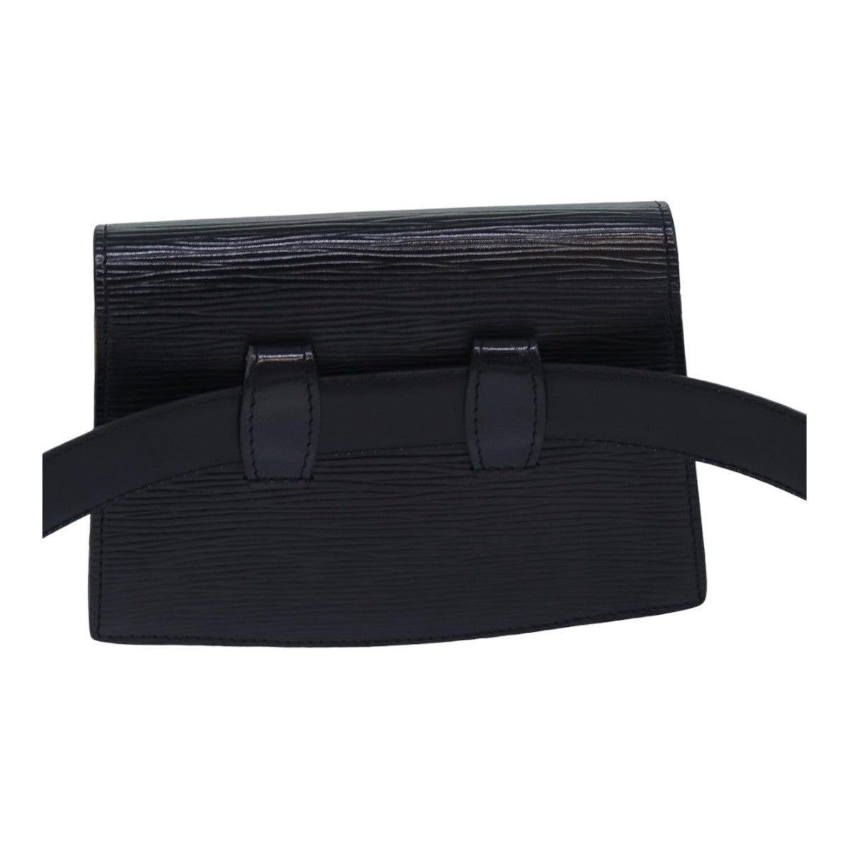 LOUIS VUITTON Epi Tilsitt Waist bag Black M52602 LV Auth bs16325 - 0