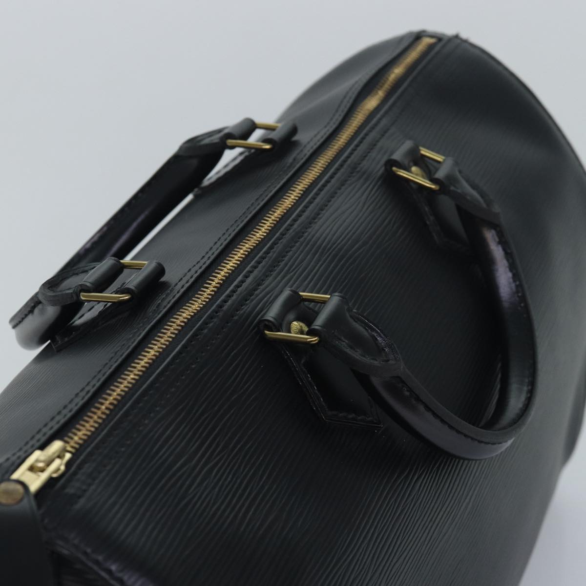 LOUIS VUITTON Epi Speedy 35 Hand Bag Black M42992 LV Auth bs16326