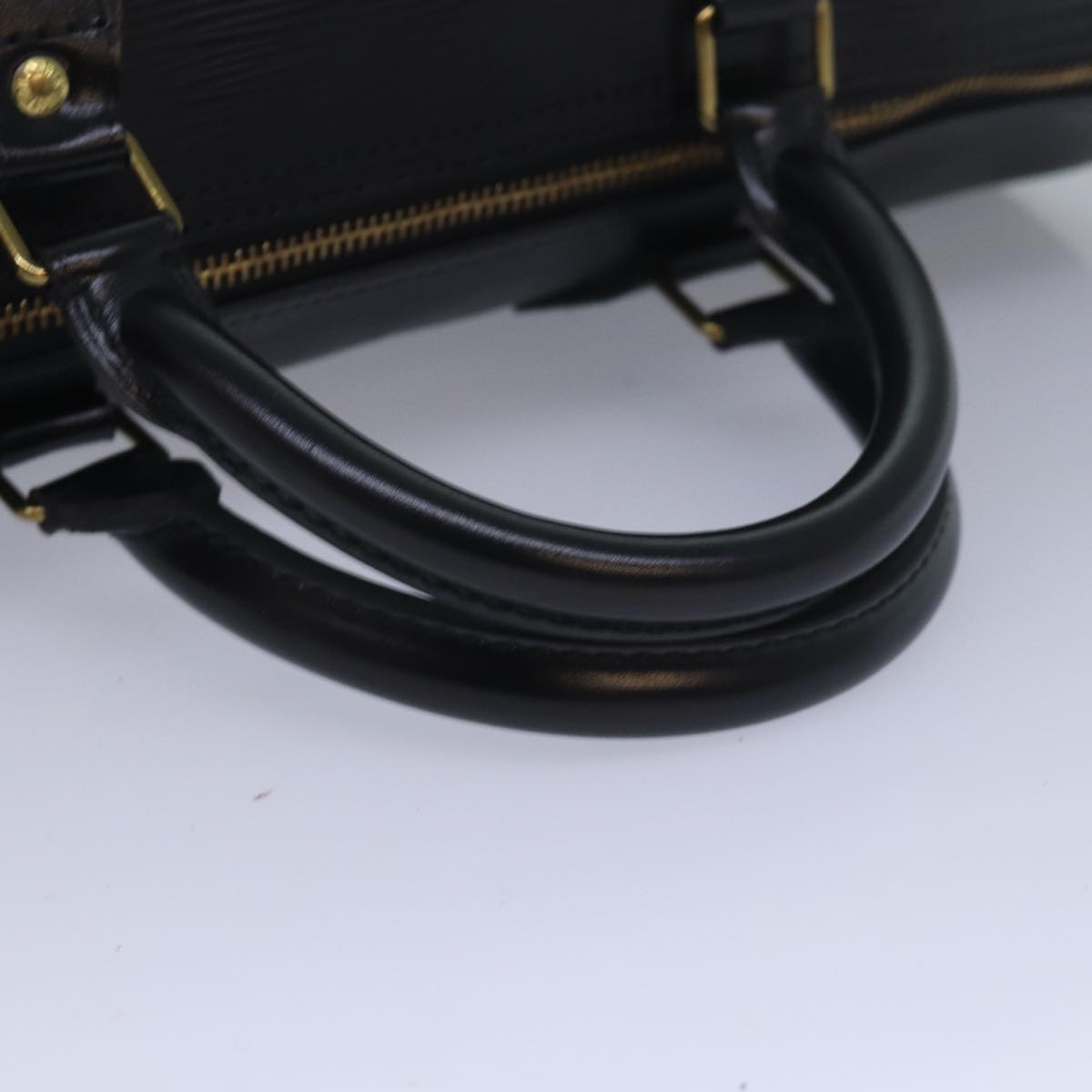 LOUIS VUITTON Epi Speedy 35 Hand Bag Black M42992 LV Auth bs16326