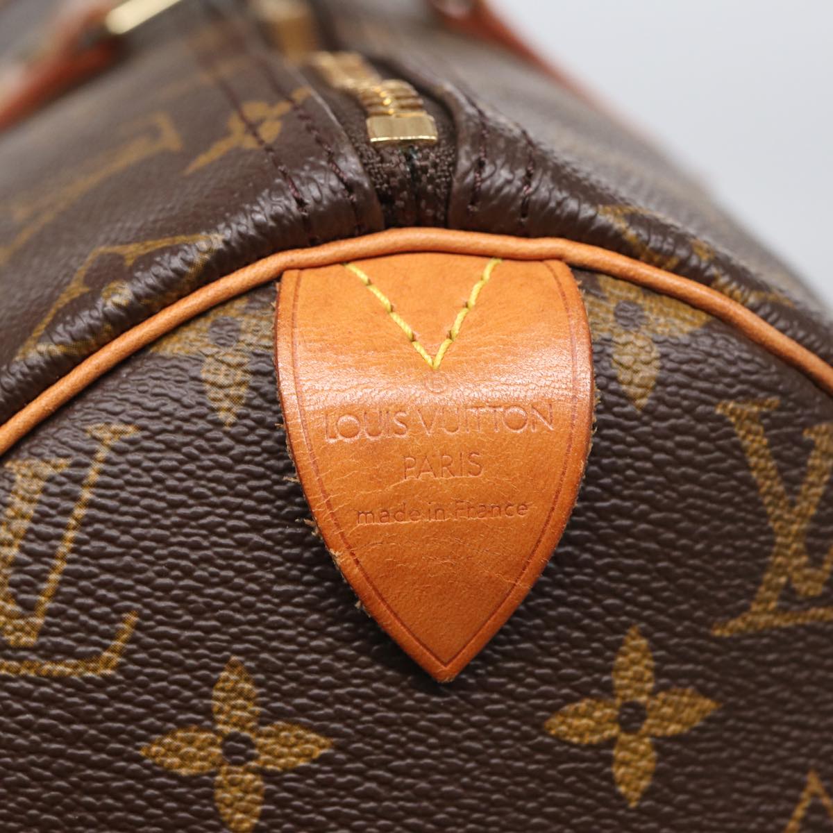 LOUIS VUITTON Monogram Speedy 40 Hand Bag M41522 LV Auth bs16329