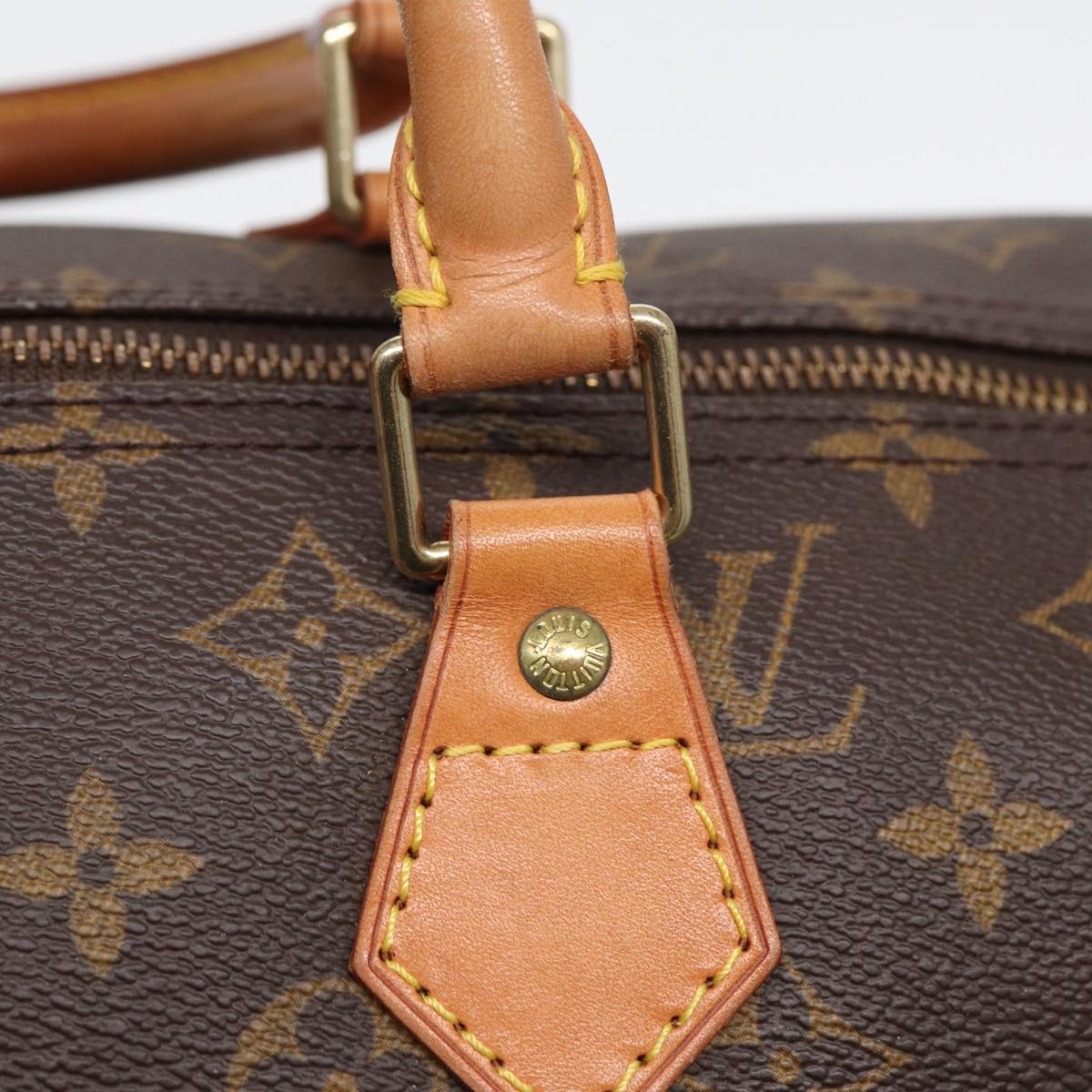 LOUIS VUITTON Monogram Speedy 40 Hand Bag M41522 LV Auth bs16329