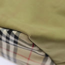BURBERRY Nova Check Blue Label Hand Bag Nylon Beige Auth bs16350-14