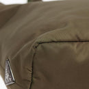 PRADA Tote Bag Nylon Khaki Auth bs16354-9