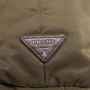 PRADA Tote Bag Nylon Khaki Auth bs16354-17