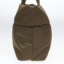 PRADA Tote Bag Nylon Khaki Auth bs16354-4
