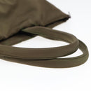 PRADA Tote Bag Nylon Khaki Auth bs16354-7