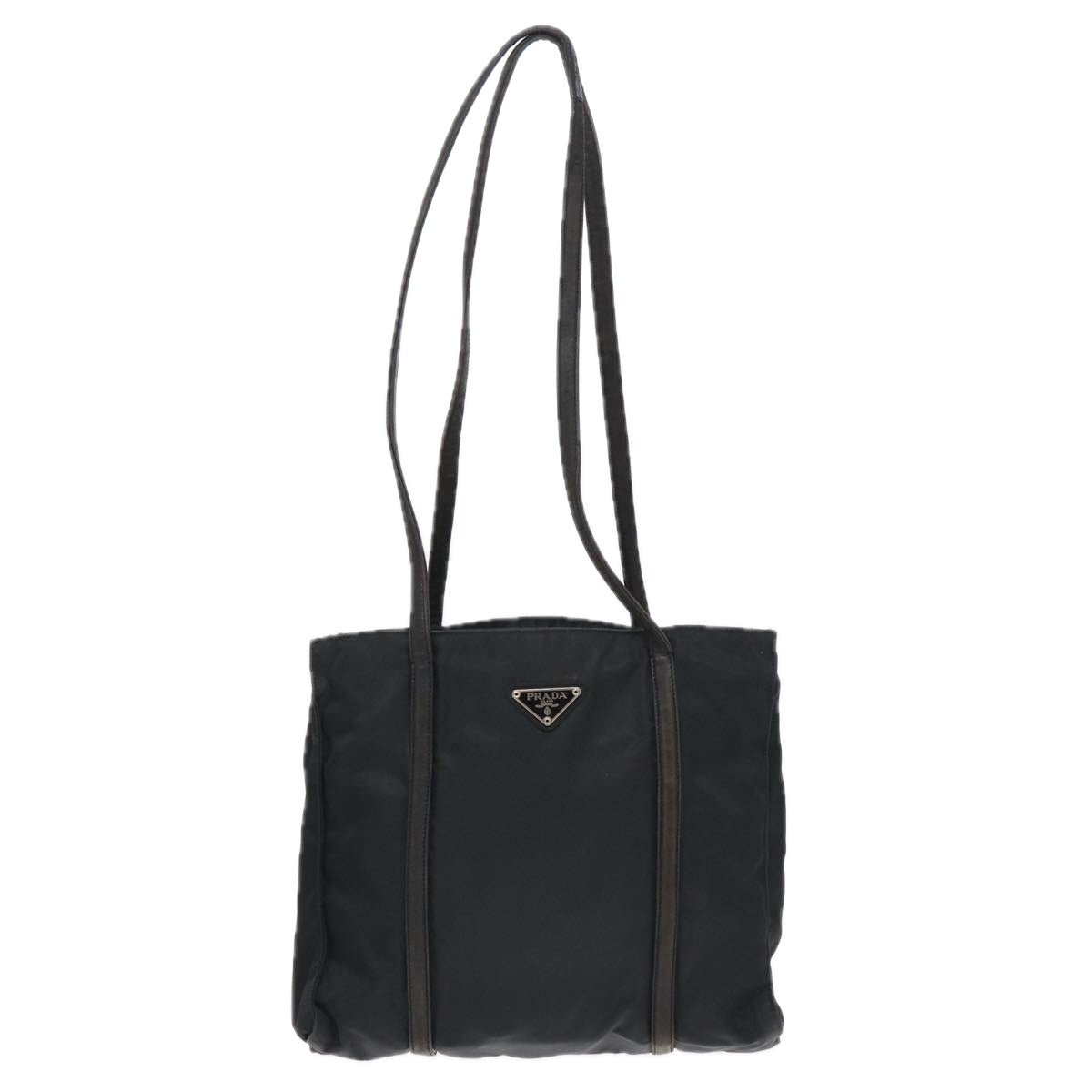 PRADA Shoulder Bag Nylon Black Auth bs16373