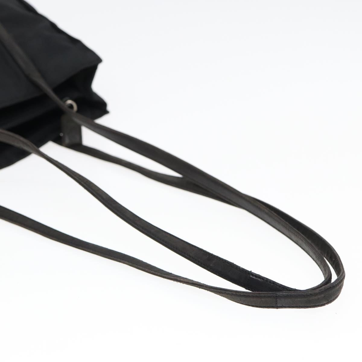 PRADA Shoulder Bag Nylon Black Auth bs16373