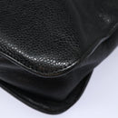 CHANEL Hand Bag Caviar Skin Black CC Auth bs16380-16