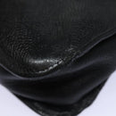 CHANEL Hand Bag Caviar Skin Black CC Auth bs16380-18