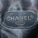 CHANEL Hand Bag Caviar Skin Black CC Auth bs16380-22