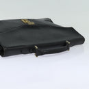 CHANEL Hand Bag Caviar Skin Black CC Auth bs16380-14