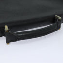 CHANEL Hand Bag Caviar Skin Black CC Auth bs16380-6