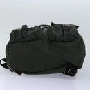 PRADA Backpack Nylon Khaki Auth bs16382-5