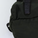 PRADA Backpack Nylon Khaki Auth bs16382-15