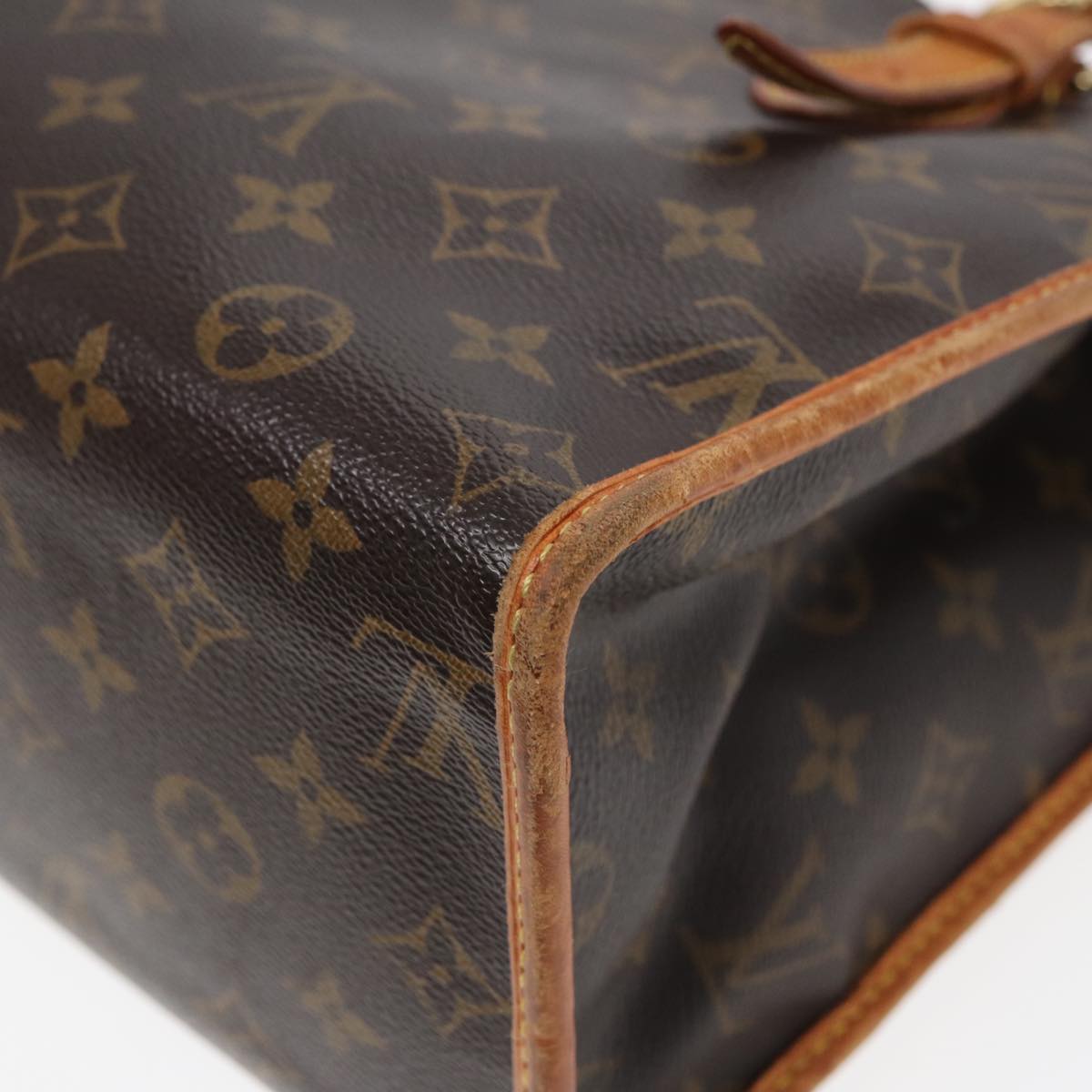 LOUIS VUITTON Monogram Popincourt Haut Hand Bag M40007 LV Auth bs16422