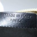 BVLGARI Pouch Canvas Red White Auth bs16435-12