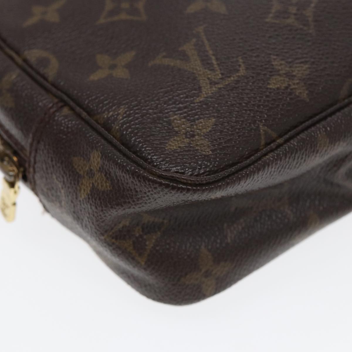 LOUIS VUITTON Monogram Trousse Toilette 23 Clutch Bag M47524 LV Auth bs16450