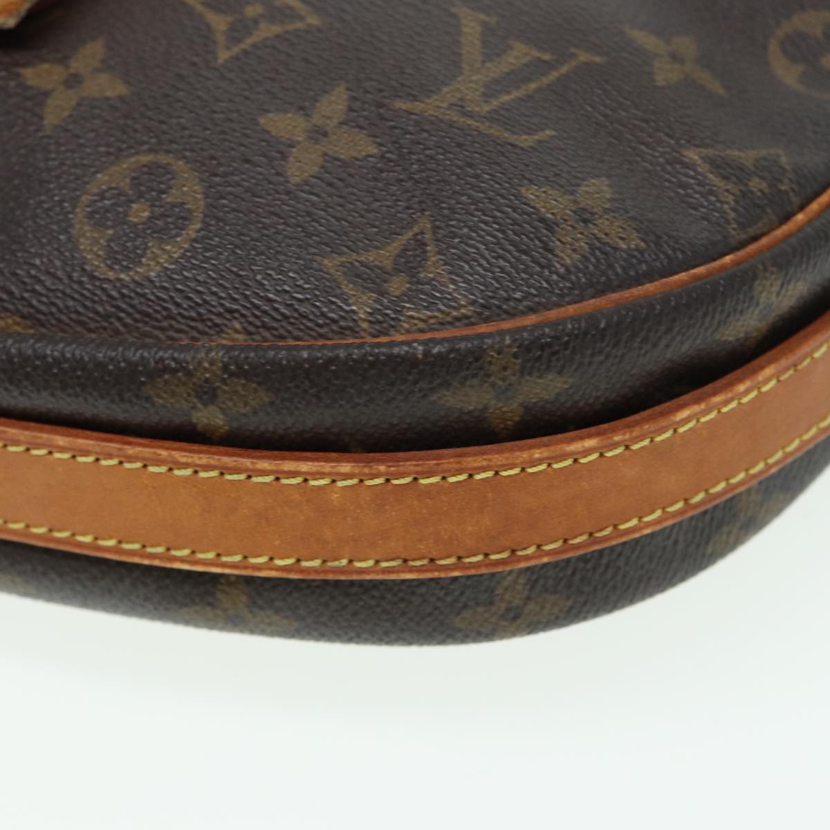 LOUIS VUITTON Monogram Jeune Fille GM Shoulder Bag M51225 LV Auth bs16453