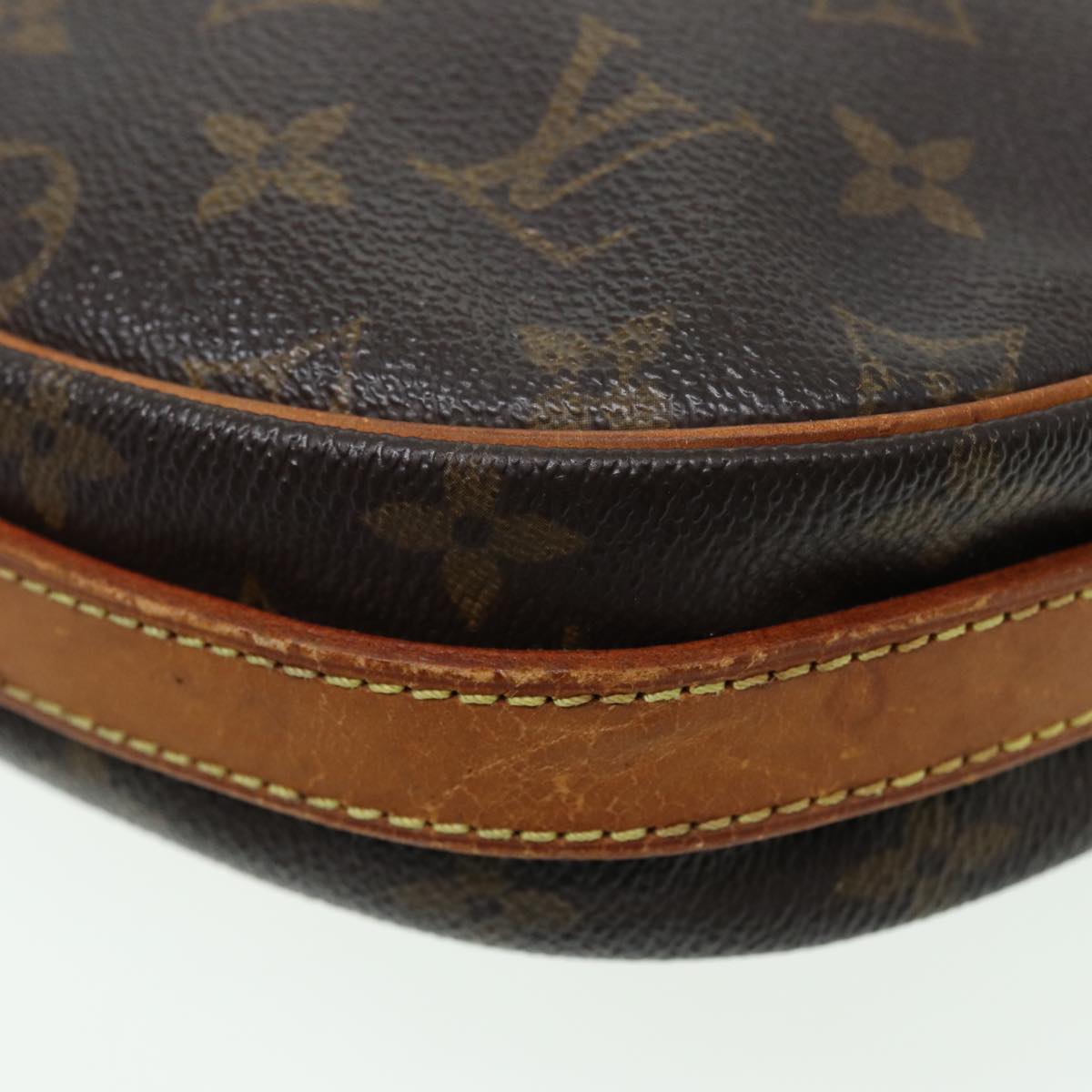 LOUIS VUITTON Monogram Jeune Fille GM Shoulder Bag M51225 LV Auth bs16453