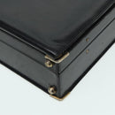 BALLY Trunk Leather No.000 Black Auth bs16480-17