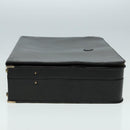 BALLY Trunk Leather No.000 Black Auth bs16480-3
