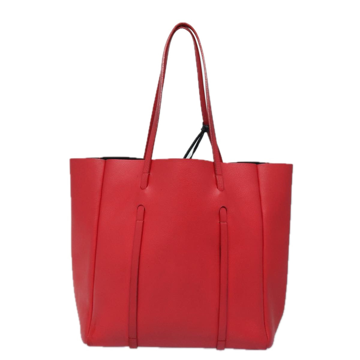 BALENCIAGA Everyday Tote S Tote Bag Leather Red Auth bs16489 - 0