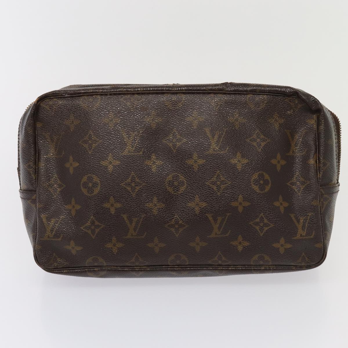 LOUIS VUITTON Monogram Trousse Toilette Clutch Bag 2Set LV Auth bs16490