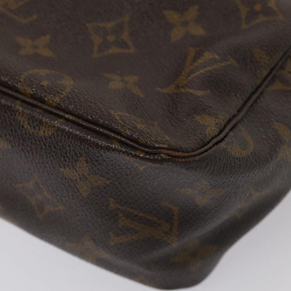LOUIS VUITTON Monogram Trousse Toilette Clutch Bag 2Set LV Auth bs16490