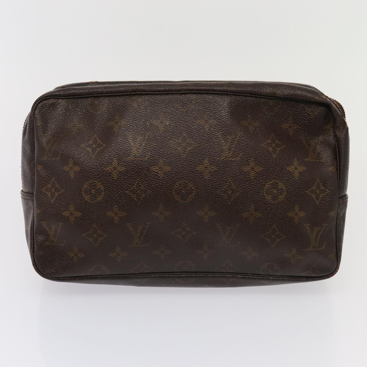 LOUIS VUITTON Monogram Trousse Toilette Clutch Bag 2Set LV Auth bs16491