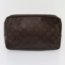 LOUIS VUITTON Monogram Trousse Toilette Clutch Bag 2Set LV Auth bs16491-3