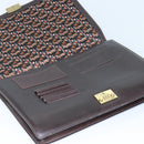 Salvatore Ferragamo Hand Bag Leather Brown Auth bs16506-10