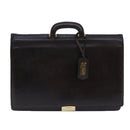 Salvatore Ferragamo Hand Bag Leather Brown Auth bs16506-13