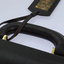 Salvatore Ferragamo Hand Bag Leather Brown Auth bs16506-14
