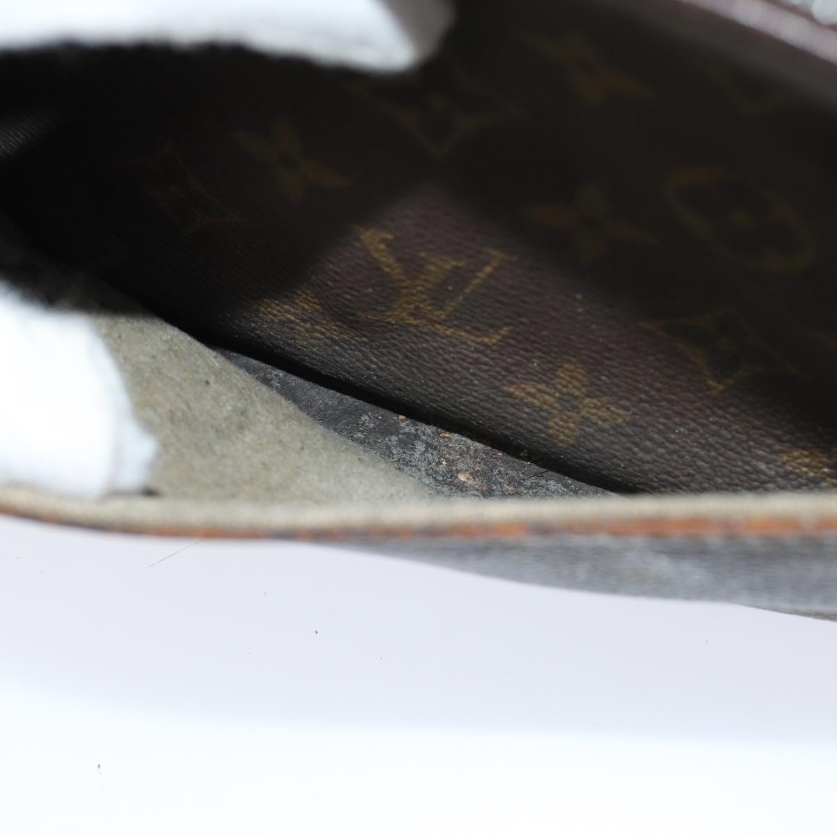 LOUIS VUITTON Monogram Compiegne 23 Clutch Bag M51847 LV Auth bs16510