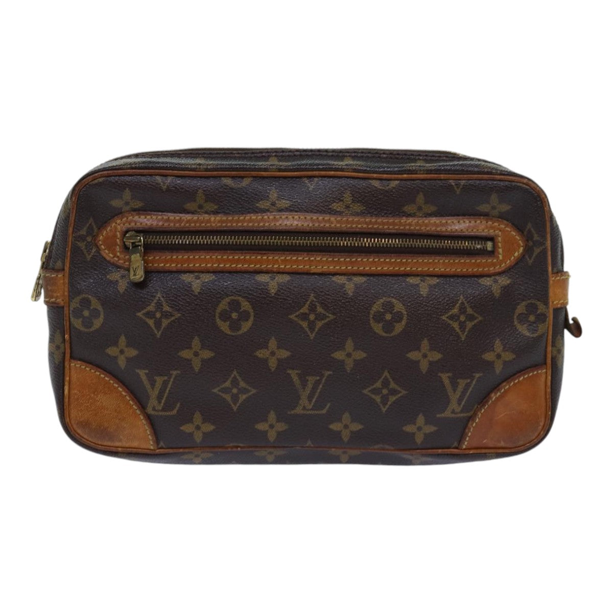 LOUIS VUITTON Monogram Marly Dragonne GM Clutch Bag M51825 LV Auth bs16511