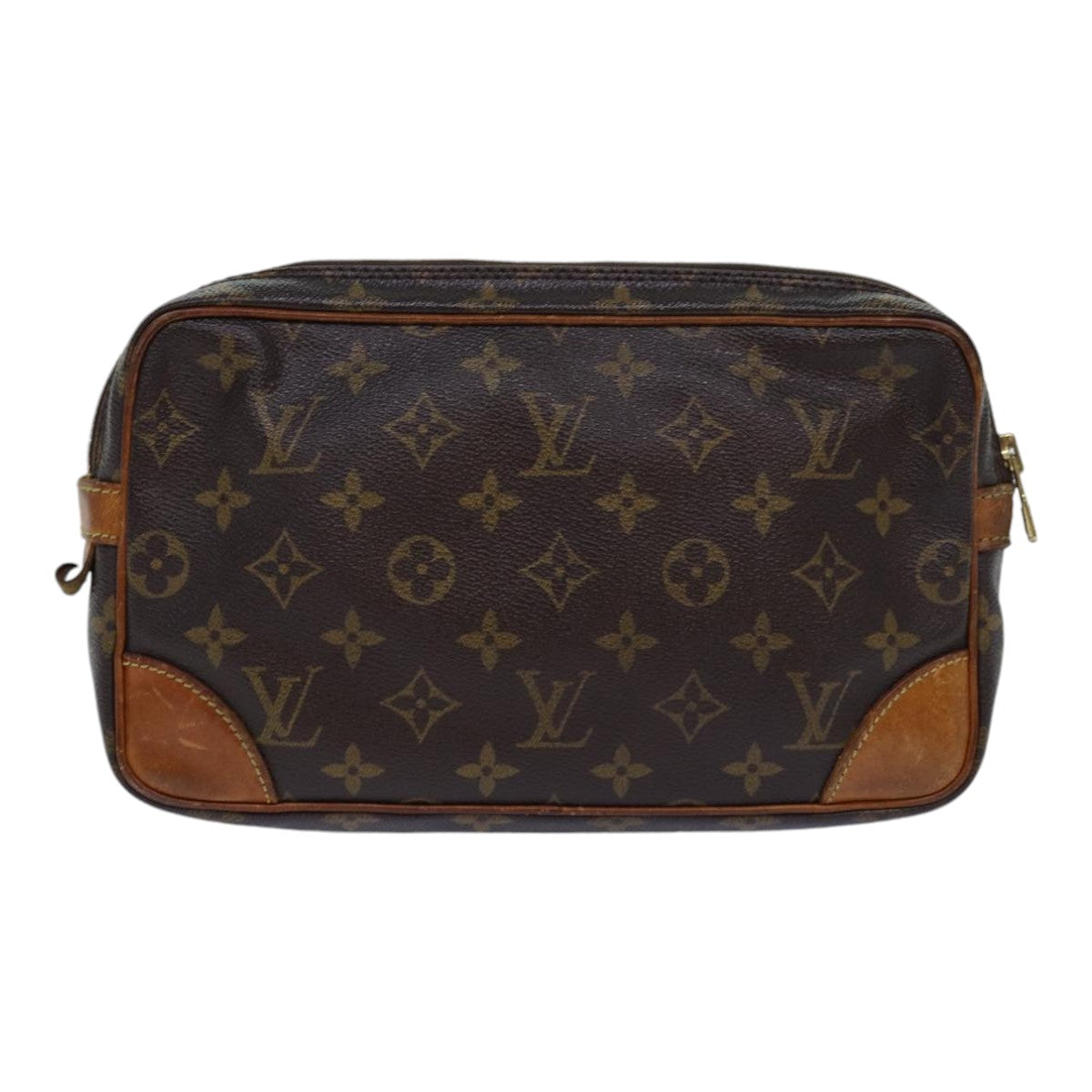 LOUIS VUITTON Monogram Marly Dragonne GM Clutch Bag M51825 LV Auth bs16511