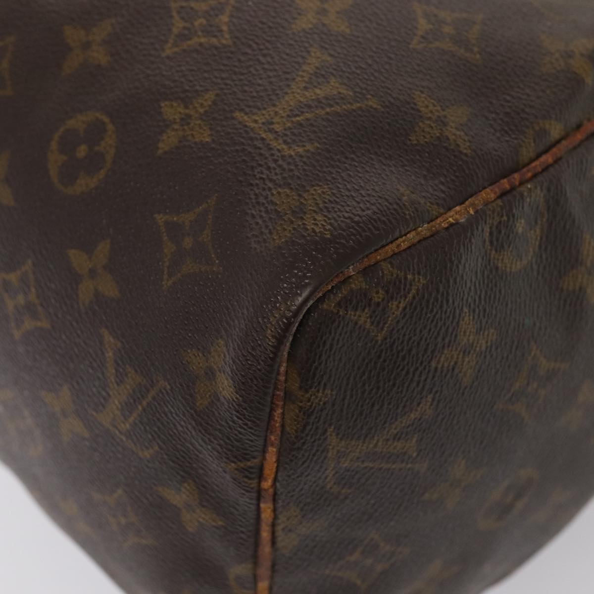 LOUIS VUITTON Monogram Speedy 30 Hand Bag M41526 LV Auth bs16518