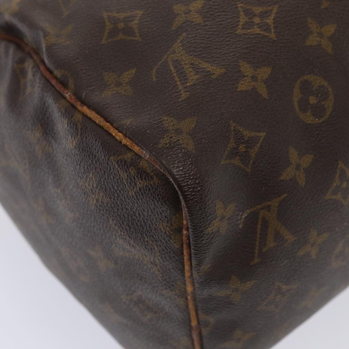 LOUIS VUITTON Monogram Speedy 30 Hand Bag M41526 LV Auth bs16518